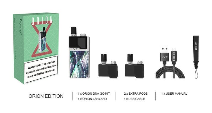 Orion DNA Go Pod System | LVE Vapor
